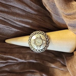 Brighton Hammered GALADRIEL Swarvoski Crystals Ring